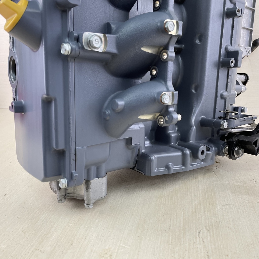 02-05 Yamaha 60HP 4 Stroke Outboard Powerhead Crankcase Assembly Long Block