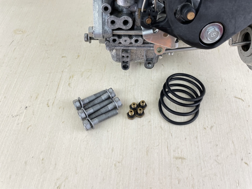 2003 Mercury 90HP 4 Stroke Outboard 1 2 3 4 Carburetor Set - Good Condition