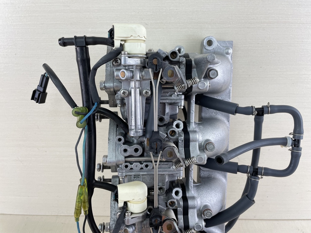 2003 Mercury 90HP 4 Stroke Outboard 1 2 3 4 Carburetor Set - Good Condition