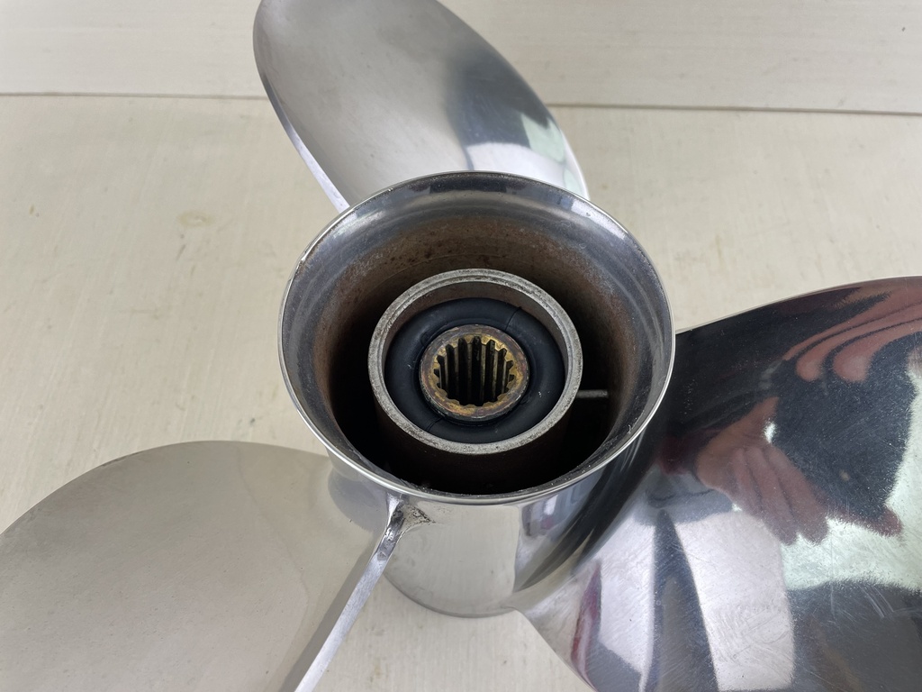 Suzuki 3 Blade Stainless Steel Propeller Prop 14" x 19 DF50 - DF140