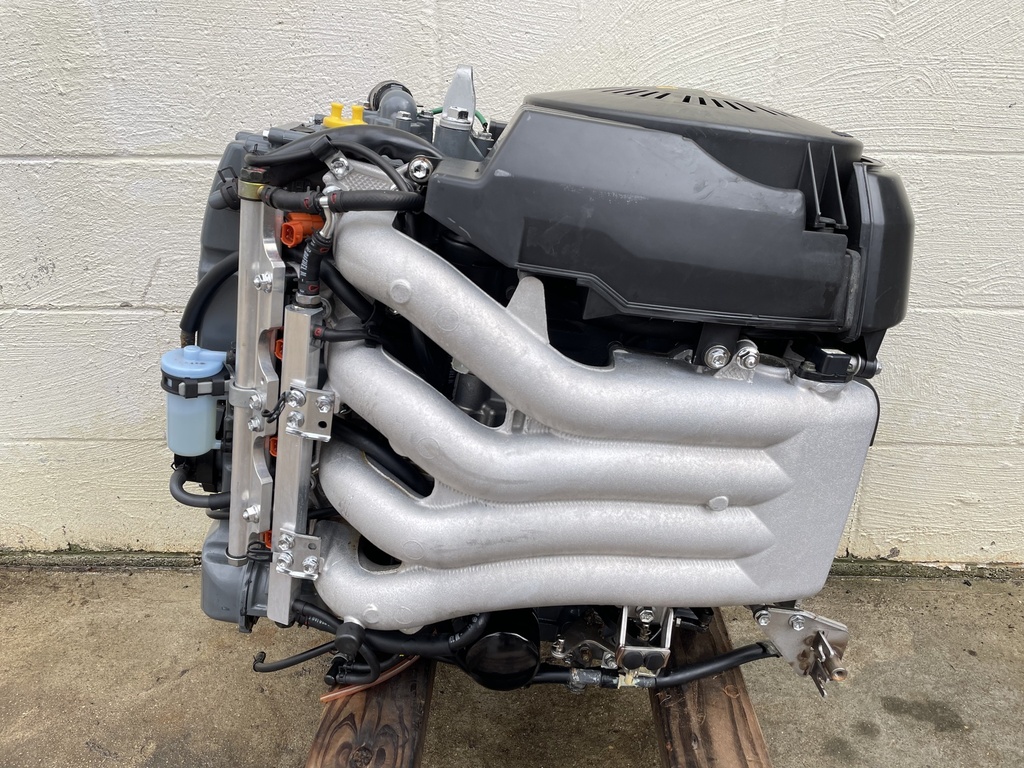 04-11 Suzuki 90 115HP 4 Stroke Outboard Powerhead Long Block Assembly