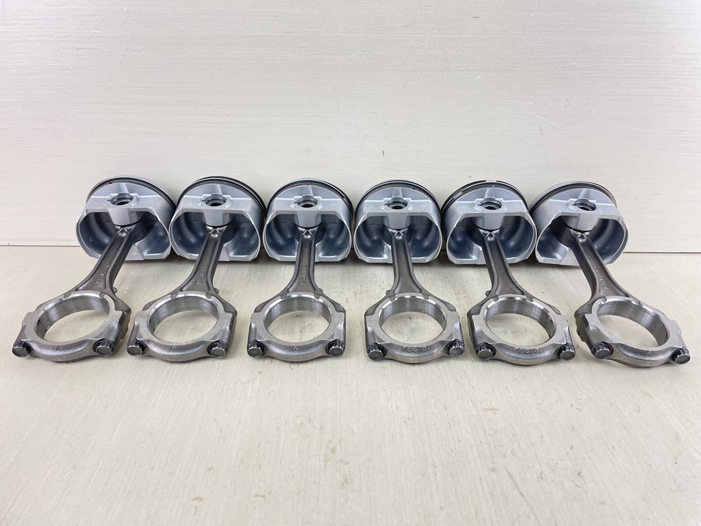 04 + Suzuki DF 225 250 HP 4 Stroke Outboard Piston Connecting Rod Set 12111-93J02-0B0