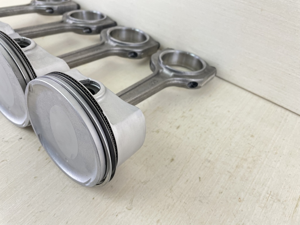 11-22 Yamaha 150HP 4 Stroke Piston & Connecting Rod Set 63P-11631-10-93