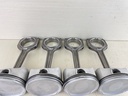 11-22 Yamaha 150HP 4 Stroke Piston & Connecting Rod Set 63P-11631-10-93