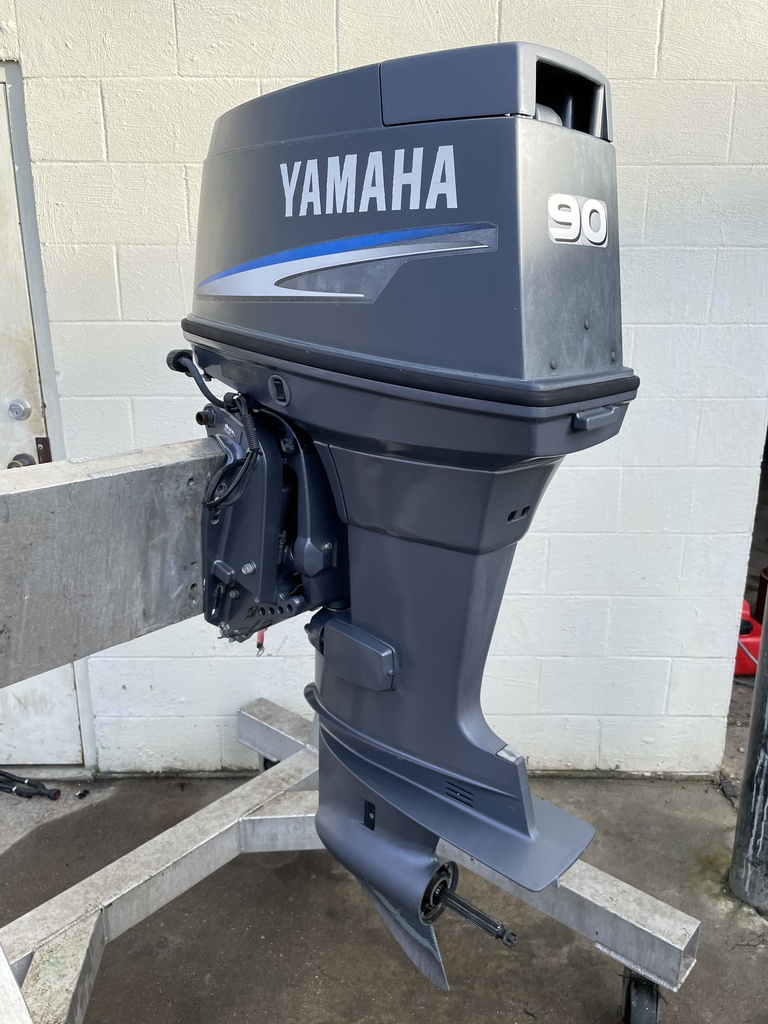 2007 Yamaha 90HP 2 Stroke Outboard W/ 20" Shaft Carbureted - Good Condition
