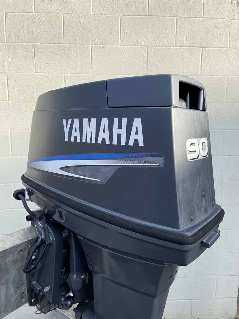 2007 Yamaha 90HP 2 Stroke Outboard W/ 20" Shaft Carbureted - Good Condition