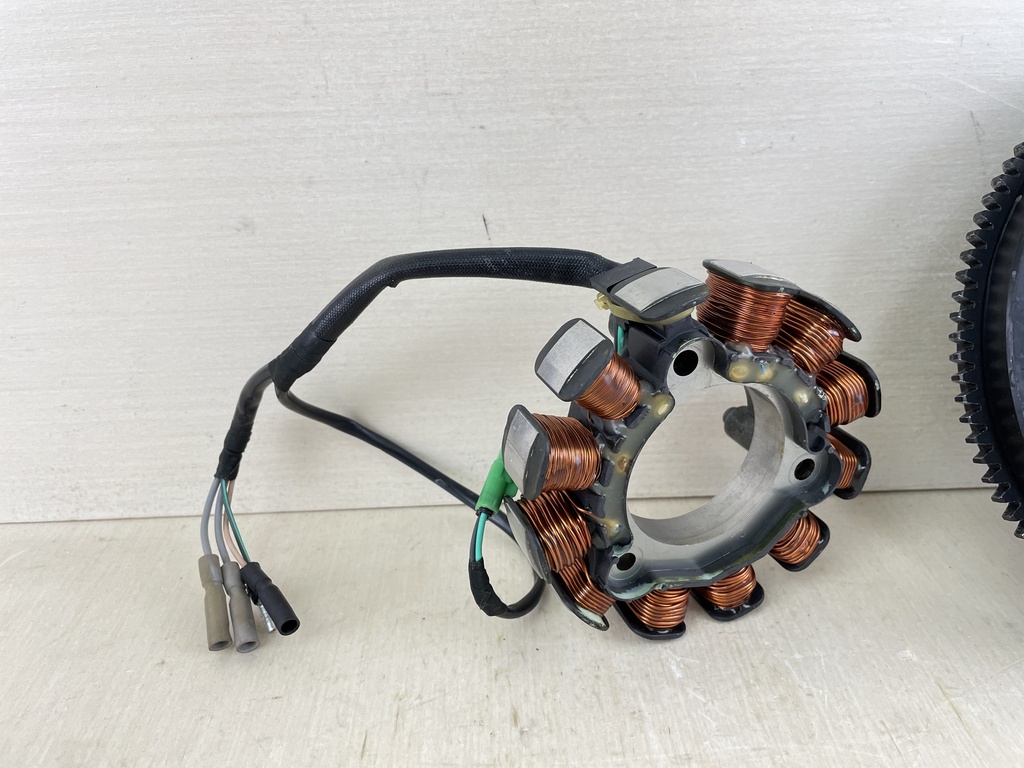 2001 Honda 8HP Outboard Stator Assembly With Flywheel & Charge Coils