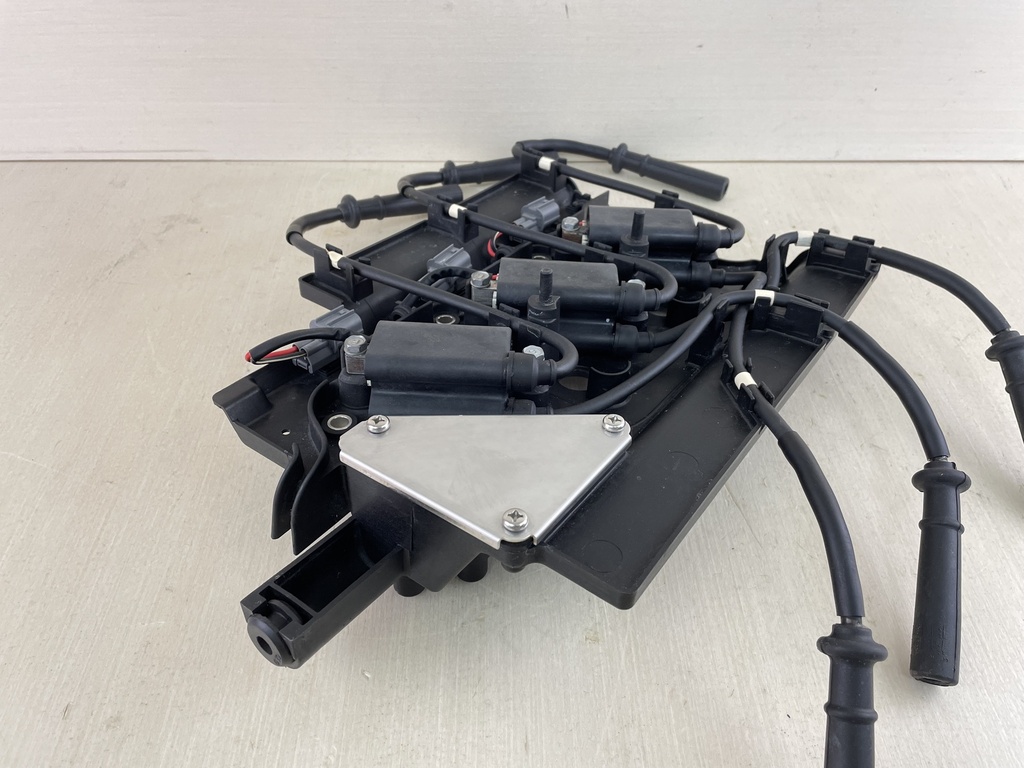 2002-2009 Yamaha 200 225HP 4 Stroke Outboard Ignition Coil Set W/ Bracket 69J-82310-00-00