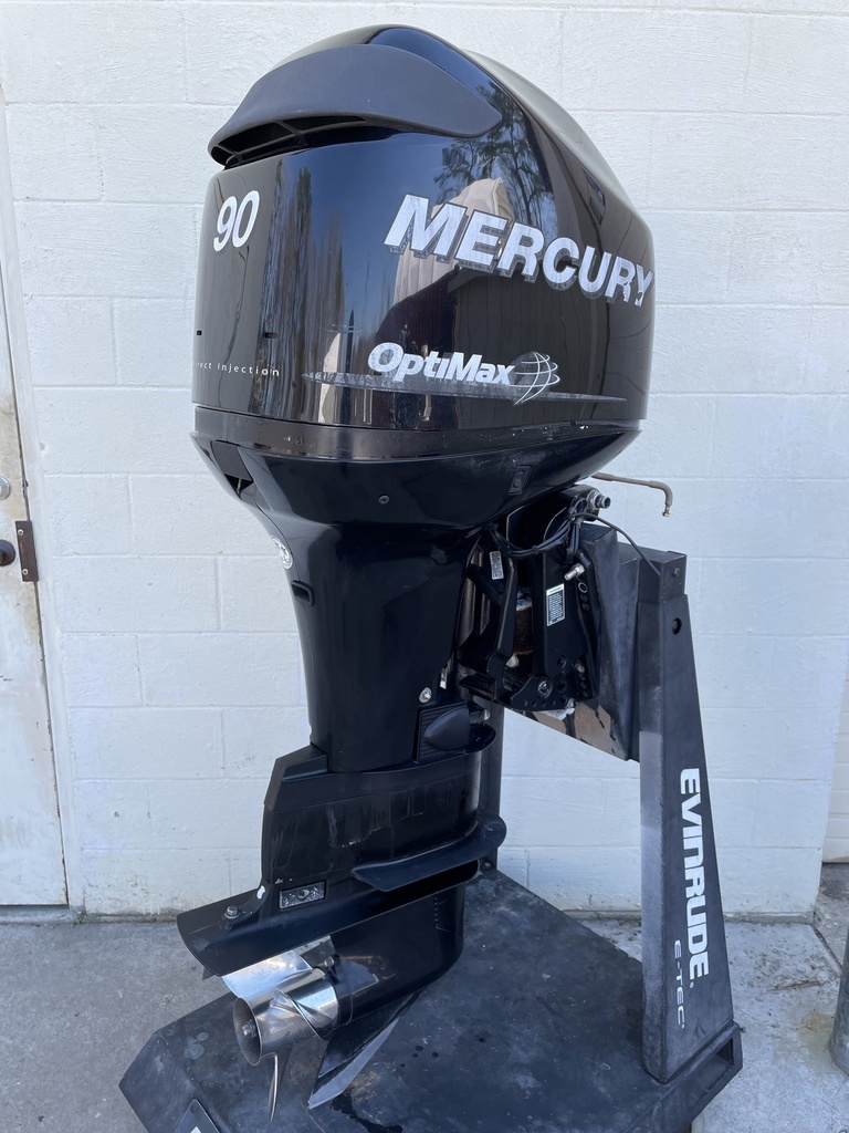 2010 Mercury 90HP 2 Stroke Outboard W/ 25" Shaft - 95 Hours
