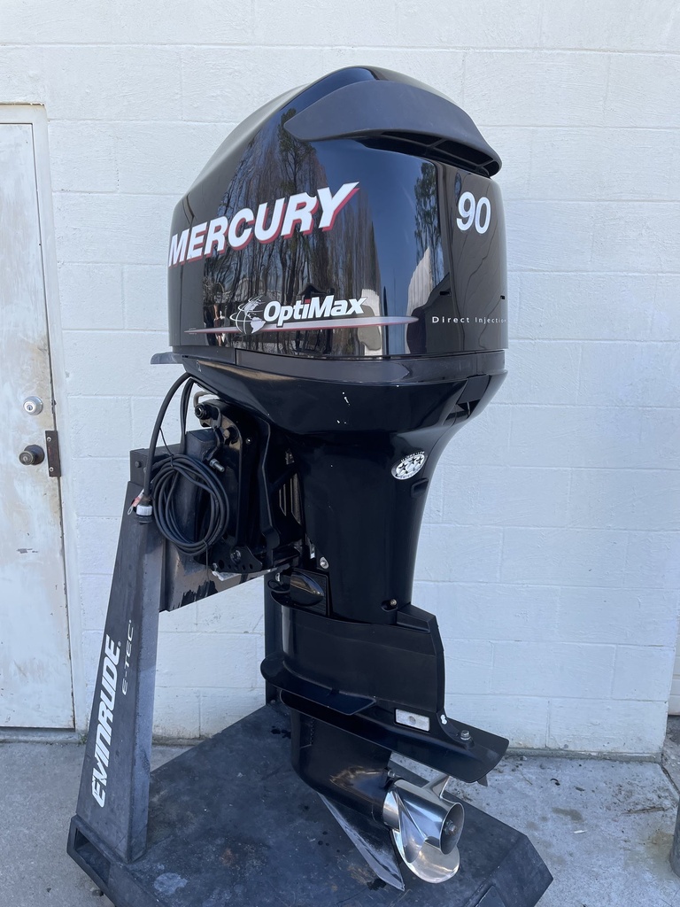 2010 Mercury 90HP 2 Stroke Outboard W/ 25" Shaft - 95 Hours