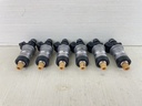 2001 Yamaha 225HP 2 Stroke OX66 Outboard Fuel Injector Set Of 6 65L-13761-00-00