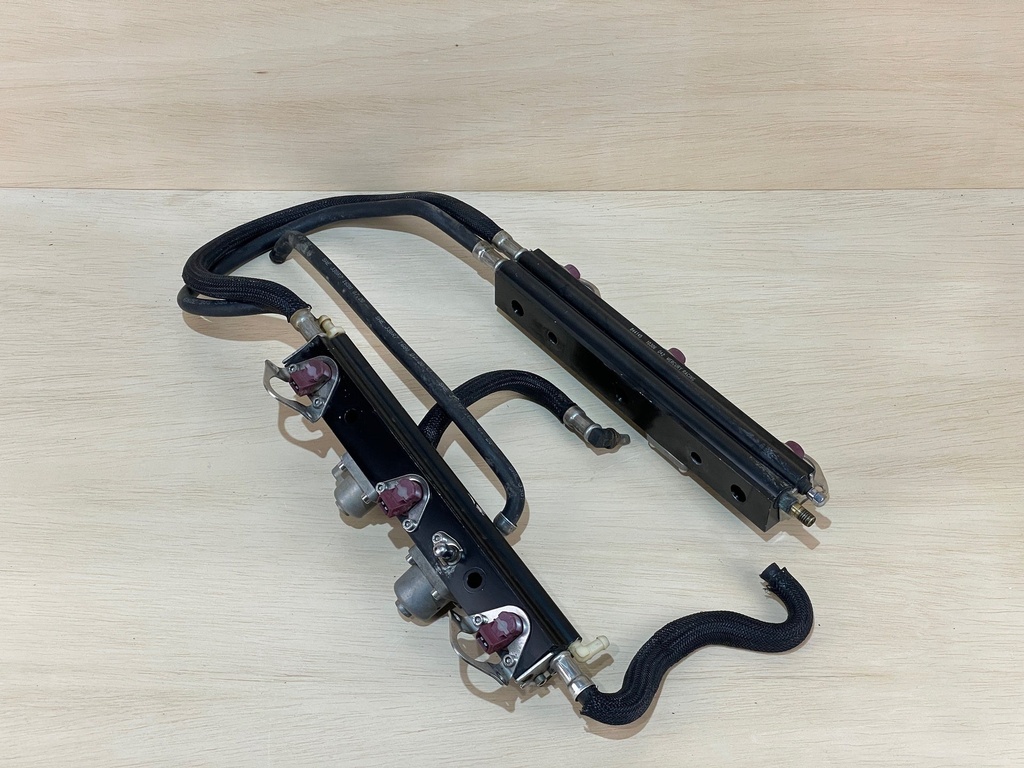 2010 Mercury Optimax Pro XS 225HP Fuel Injector Set of 6 With Fuel Rails 804528