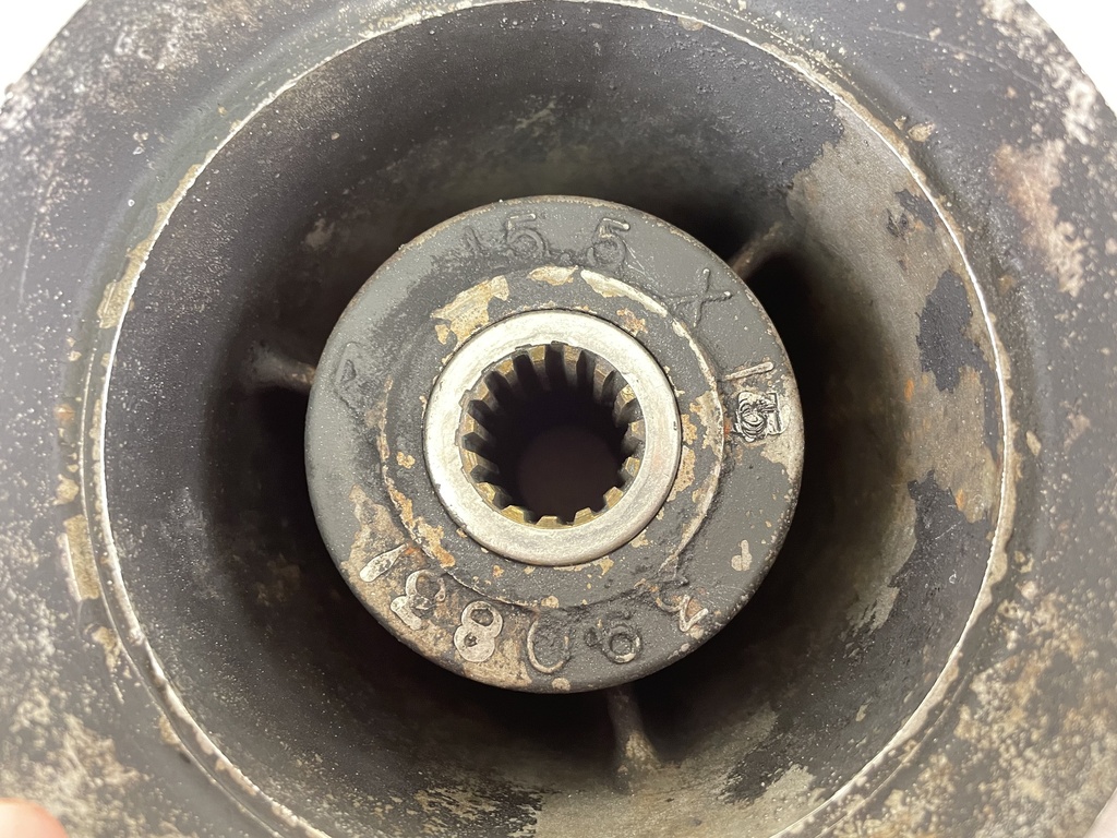 Johnson Evinrude 15 1/2 x 15 Stainless Steel Prop Propeller 390831