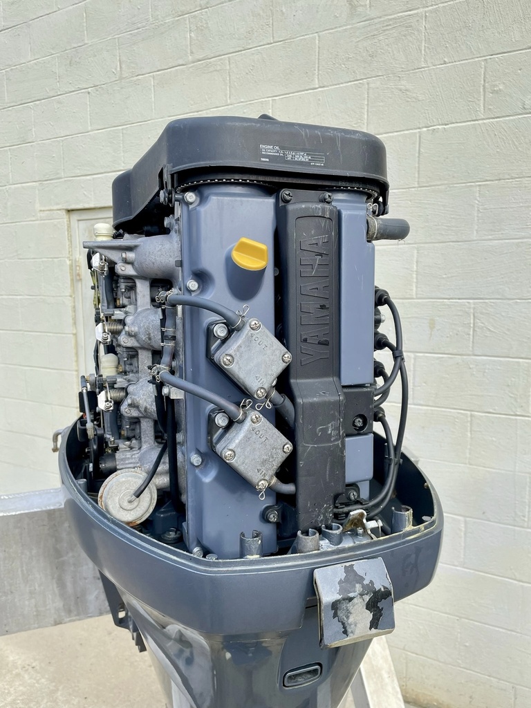 2001 Yamaha 100HP 4 Stroke Outboard W/ 25” Shaft & Controls - Just Serviced