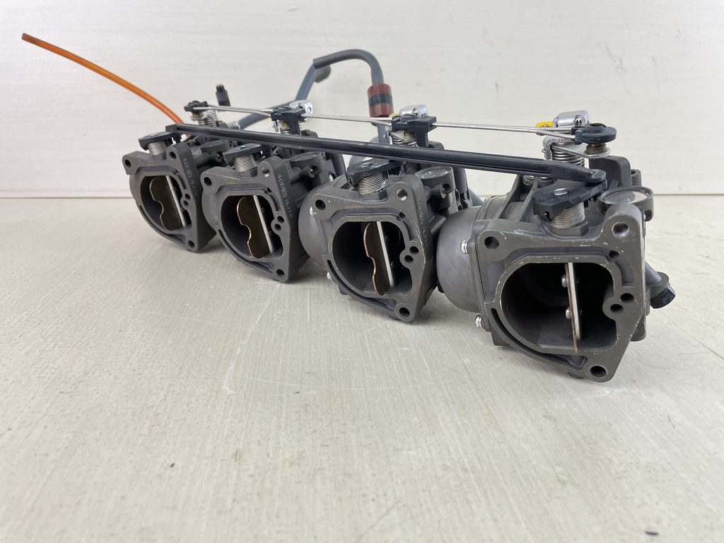 2004 Honda 90HP 4 Stroke Outboard Carburetor Setup 1 2 3 4 - For Parts