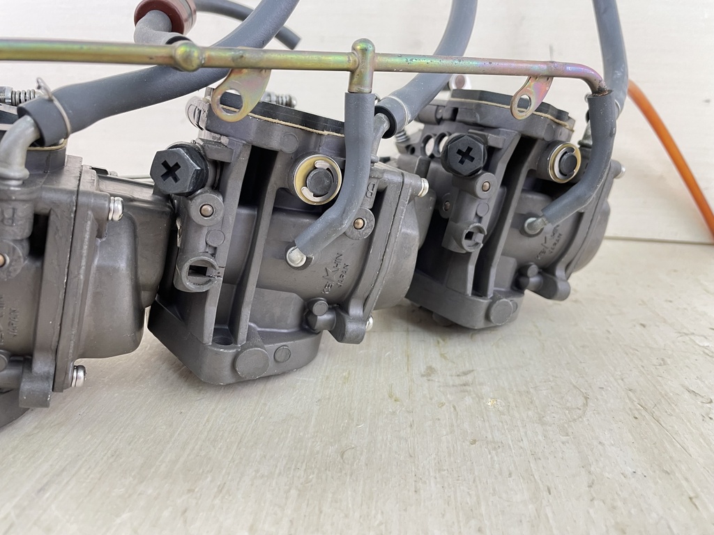 2004 Honda 90HP 4 Stroke Outboard Carburetor Setup 1 2 3 4 - For Parts