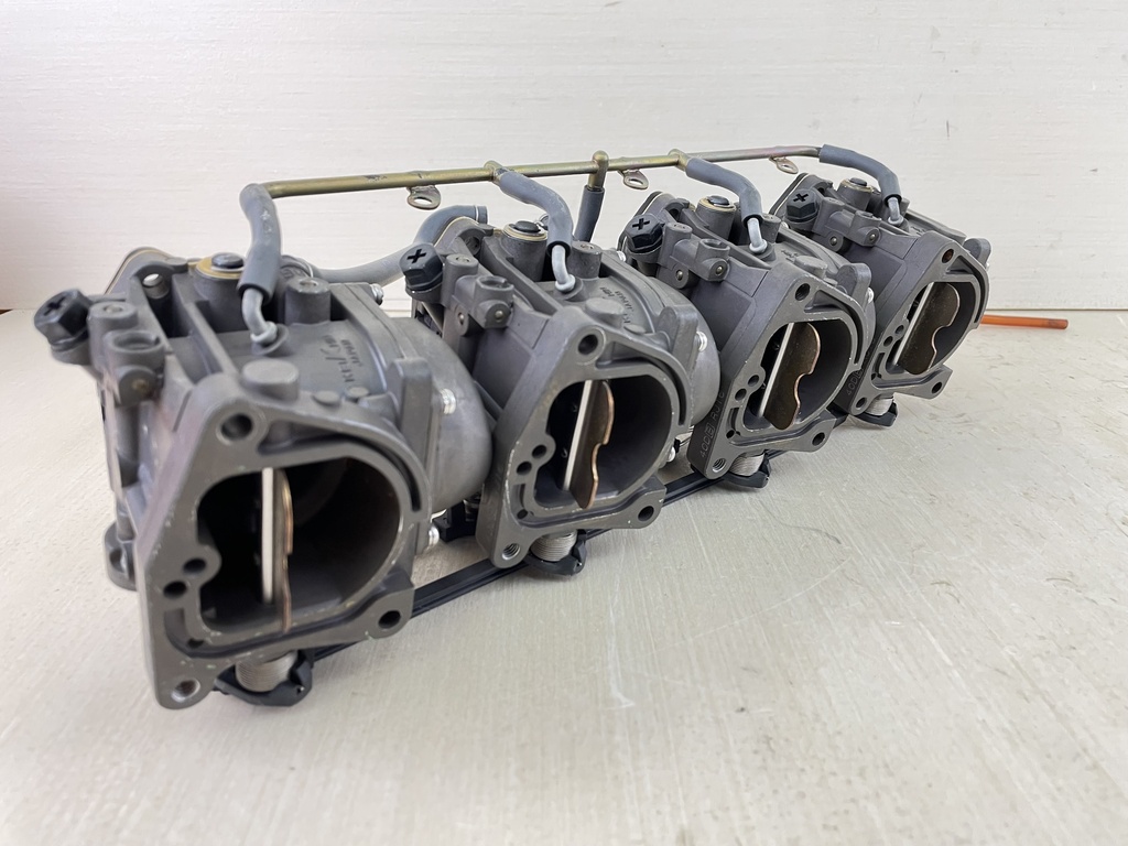 2004 Honda 90HP 4 Stroke Outboard Carburetor Setup 1 2 3 4 - For Parts