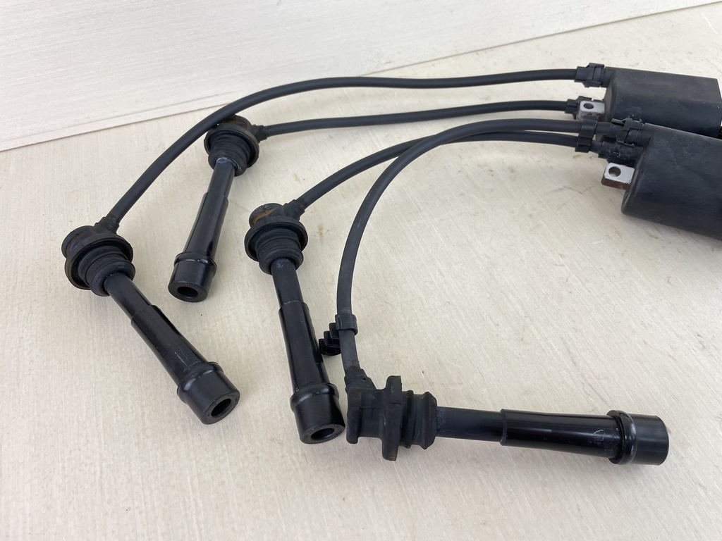 Suzuki 4 Stroke Outboard Ignition Coil Assembly Set With Wires 33410-90J00