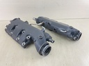 2002 + Honda 200 225 HP 4 Stroke Outboard Exhaust Manifold Pair 18110-ZY3-010ZA 18120-ZY3-C00ZA