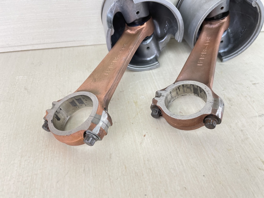 Mercury 150HP 2 Stroke Outboard DFI Optimax Piston Set 853340A2 853341A2