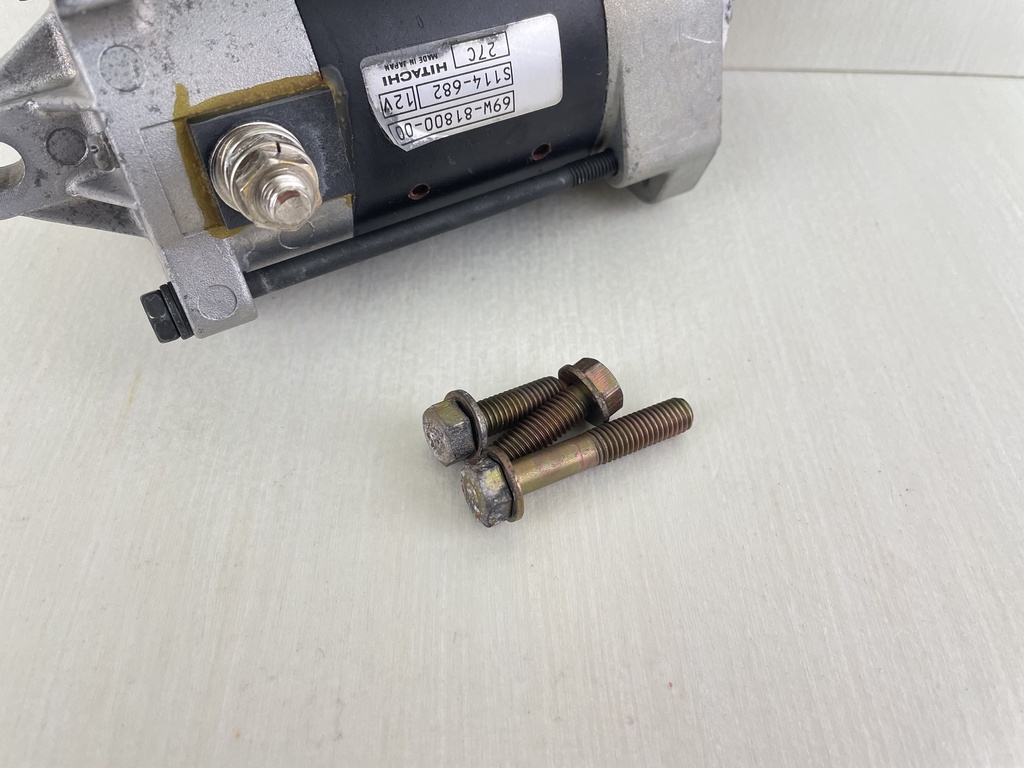 2002 Yamaha 50 60 HP 4 Stroke Outboard Starter Motor Assembly 69W-81800-00-00