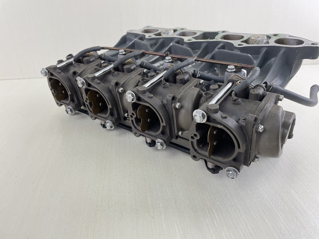 1997 Honda 90HP 4 Stroke Outboard Carburetor Assembly Intake Manifold 16100-ZW1-003ZA