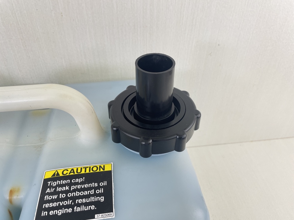 8742A22  Mercury Optimax Two 2 Stroke Outboard Remote Oil Tank Resevoir 3 Gallon