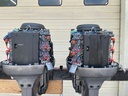 2 Yamaha 150HP 2 Stroke Outboards W/ 25" Shaft OX66 - Twins