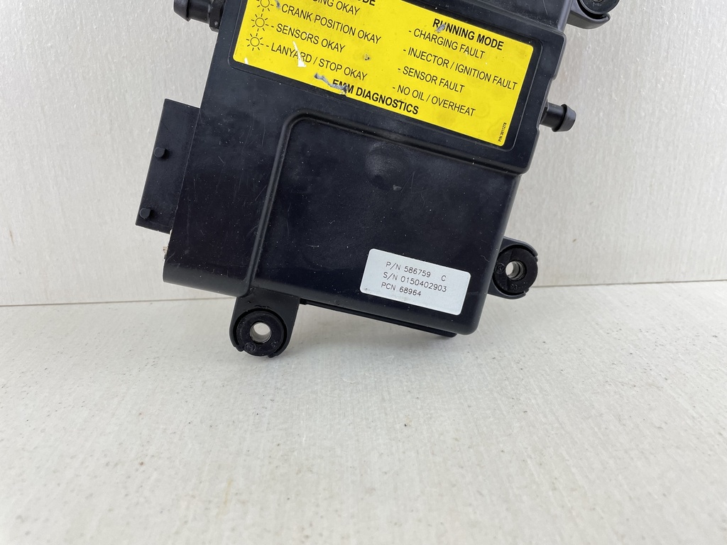 2004-2005 Evinrude 75 HP 2 Stroke Etec EMM Computer 0586759