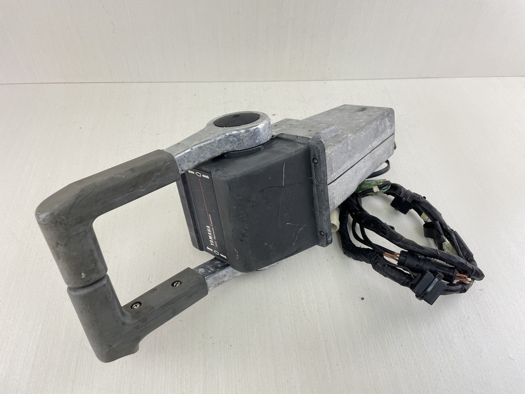 Dual Yamaha 704 Top Mount Binnacle Control Box Assembly OEM