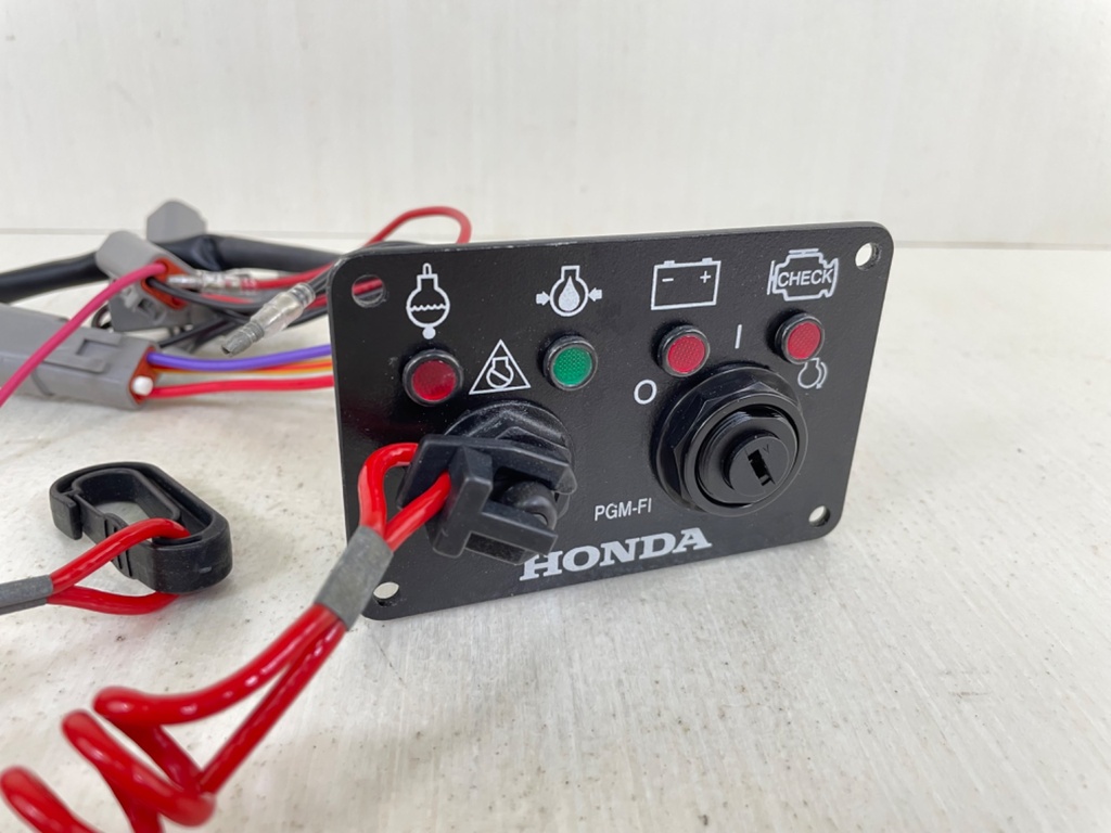 Honda Outboard Marine Key Switch Ignition Assembly Panel Missing Key