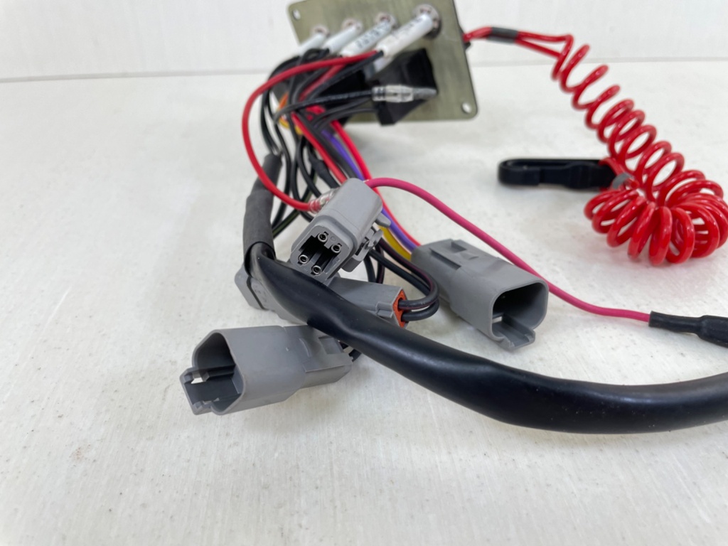 Honda Outboard Marine Key Switch Ignition Assembly Panel Missing Key