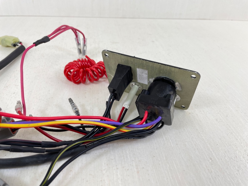 Honda Outboard Marine Key Switch Ignition Assembly Panel Missing Key