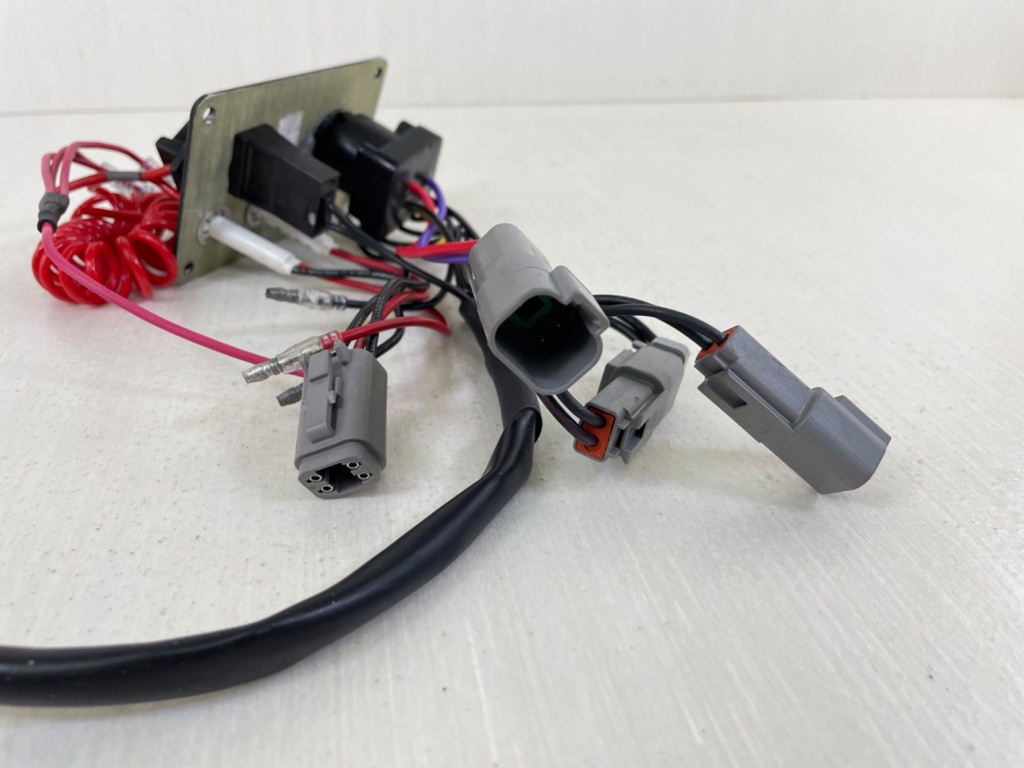 Honda Outboard Marine Key Switch Ignition Assembly Panel Missing Key