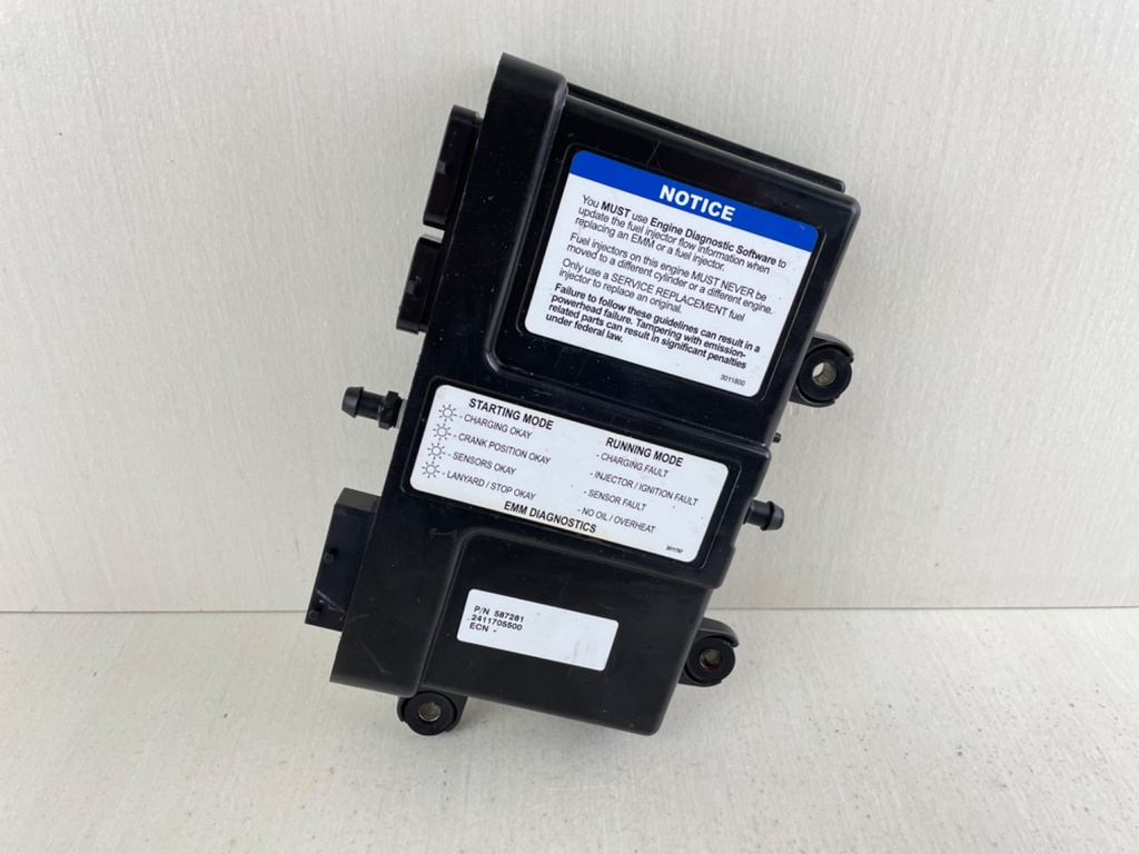 Evinrude 50HP Etec 2 Stroke Outboard EMM Computer 0587281 587281