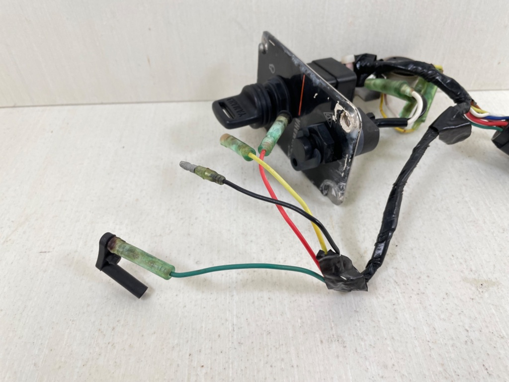 Yamaha Single Engine Key Switch With Key Assembly Panel