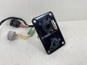 704-82570-13-00 Yamaha Single Engine Outboard Key Switch Assembly With Key - Good Condition