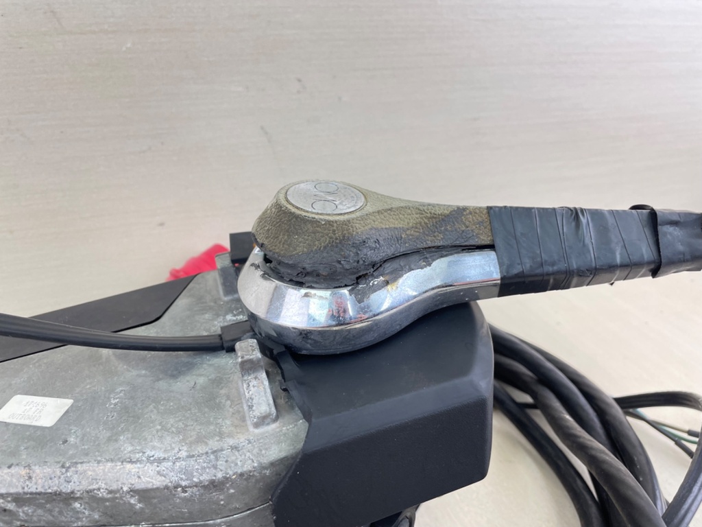 Johnson Evinrude OMC Top Mount Control Box Binnacle 8 Pin Red Plug Parts