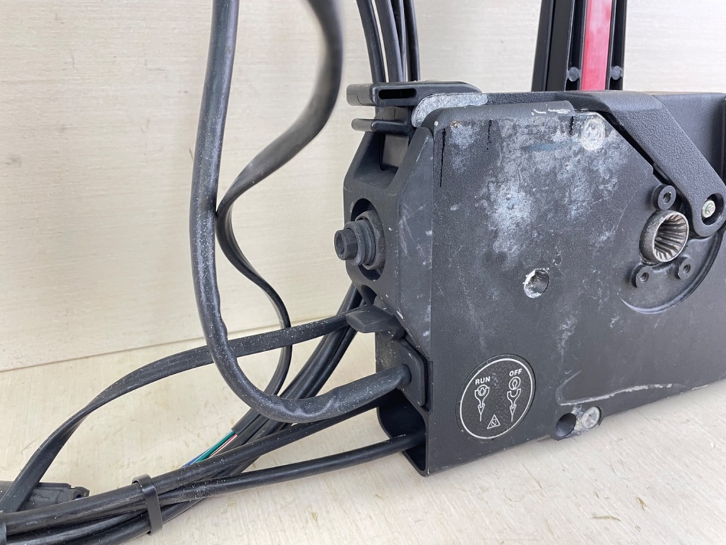 OMC Evinrude Johnson Side Mount Control Box Binnacle With Cables - No Key