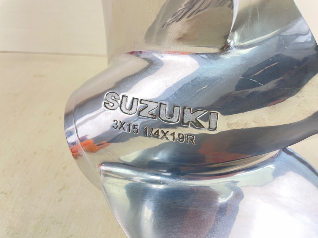 Suzuki Outboard Stainless Steel Prop Propeller 15 1/4 x 19 P RH