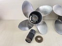 Mercury Marine Stainless Steel Prop Propeller 14 1/4 x 17P 4 Blade Pair