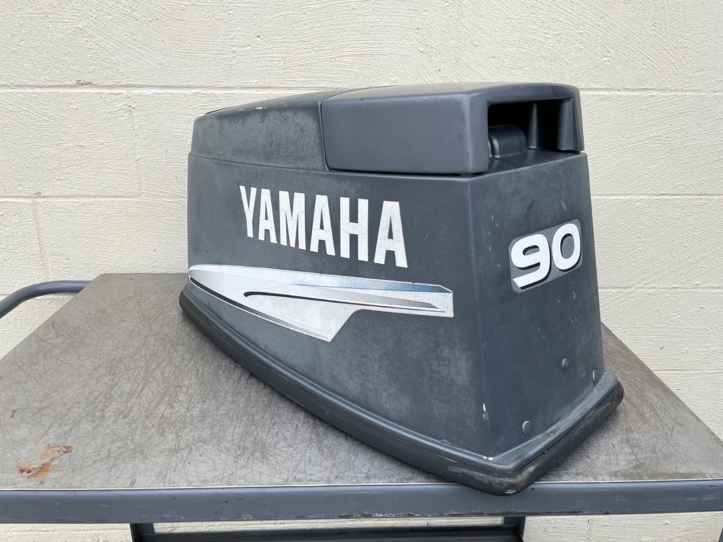 2002-2009 Yamaha 90HP 2 Stroke Outboard Top Cover Cowling Hood