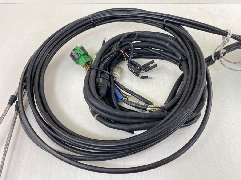 Honda Right Side Mount Control Box Binnacle With Wire Harness and Cables