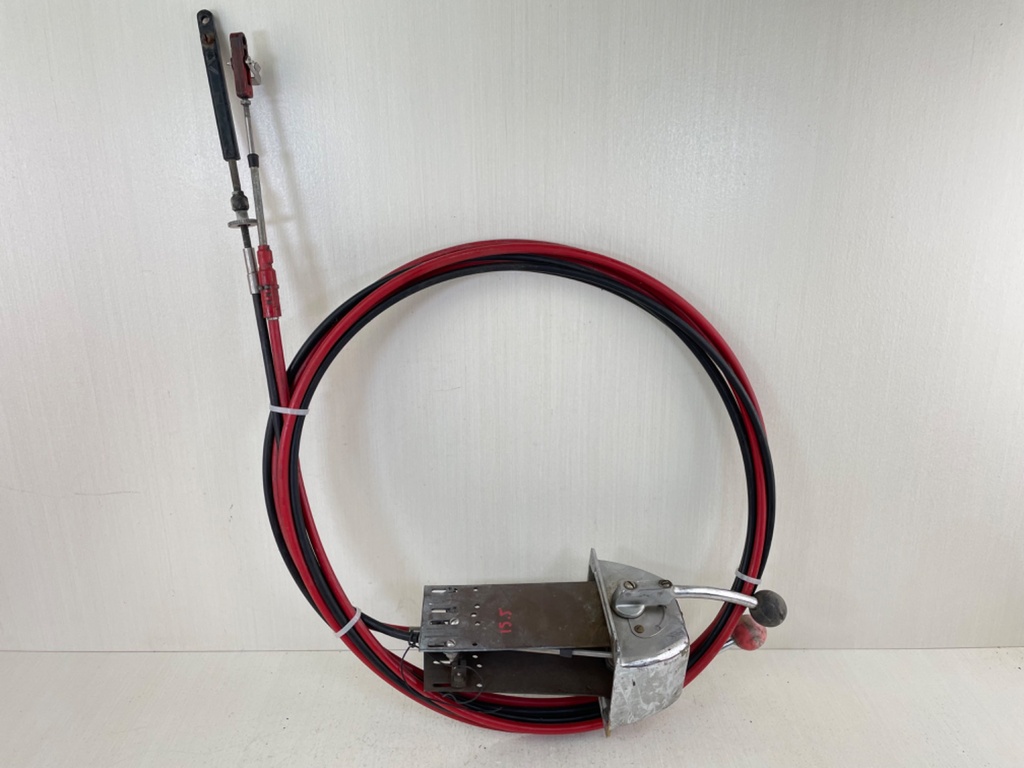 Morse Dual Lever Binnacle Control Box with 16’ Cables