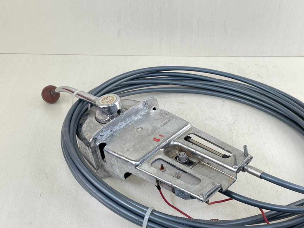 Morse Single Lever Binnacle Control Box with 18’ Cables