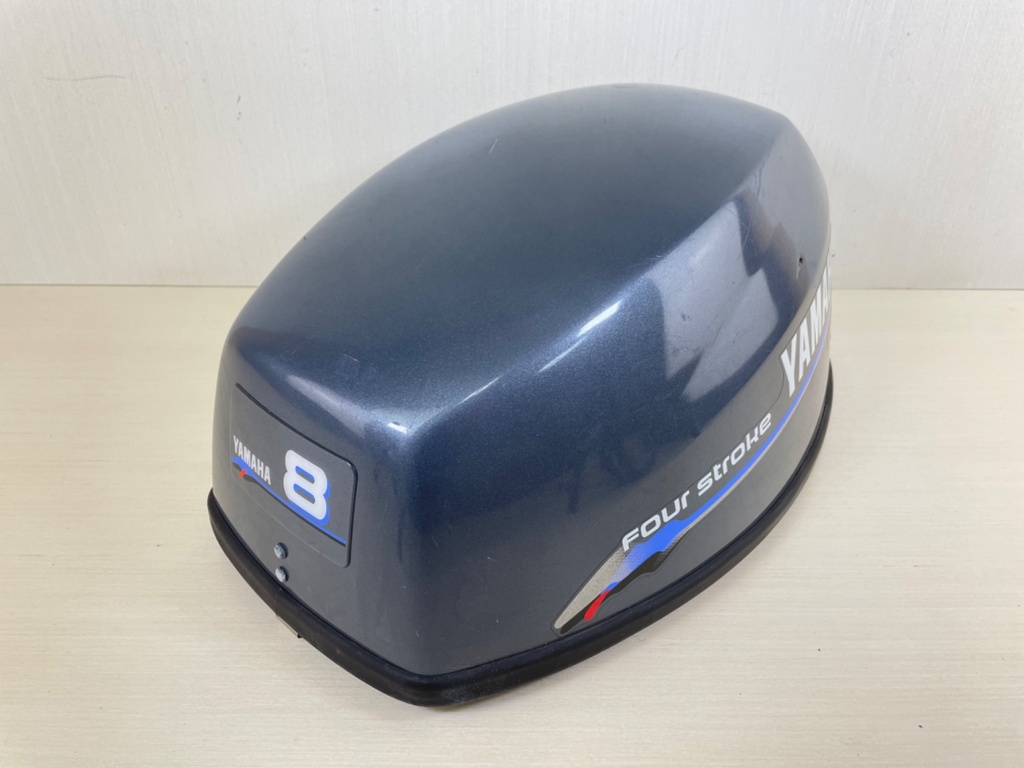 2001 Yamaha 8HP 4 Stroke Outboard Top Cowling Cover Hood 69G-42610-60-4D