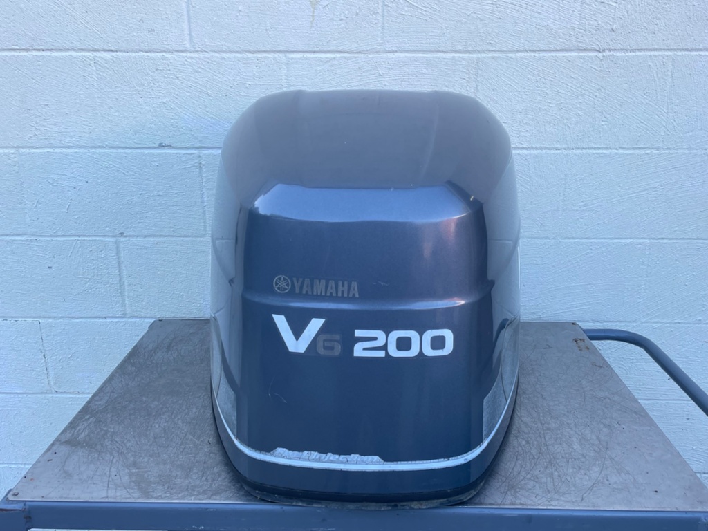 1999-2001 Yamaha 200HP 2 Stroke Outboard Top Cowling Cover Assembly 67H-42610-00-4D