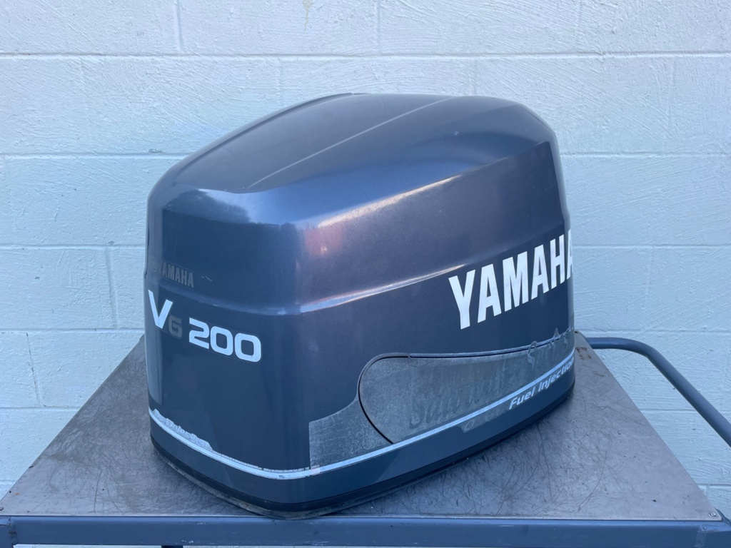 1999-2001 Yamaha 200HP 2 Stroke Outboard Top Cowling Cover Assembly 67H-42610-00-4D