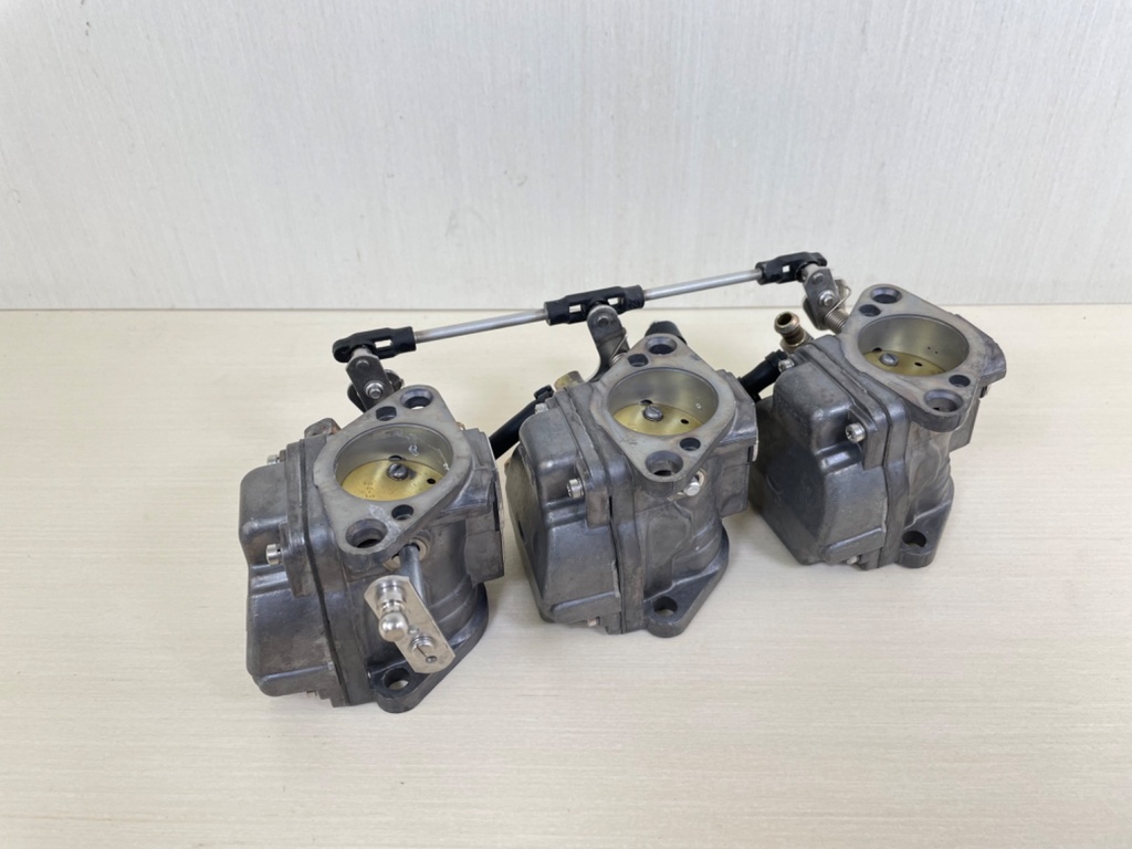 2000 Mercury 60HP 2 Stroke Carburetor Set Top Bottom MiddleWME 58