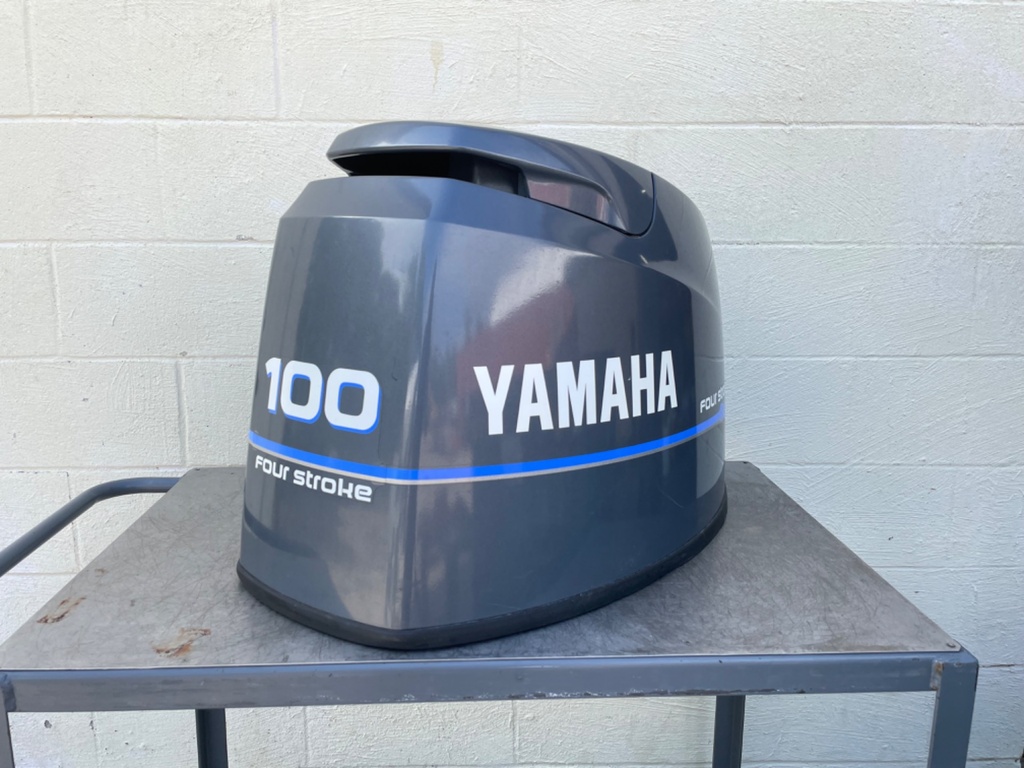 1999-2001 Yamaha 100HP 4 Stroke Outboard Top Cowling Cover Hood 67F-42610-01-00